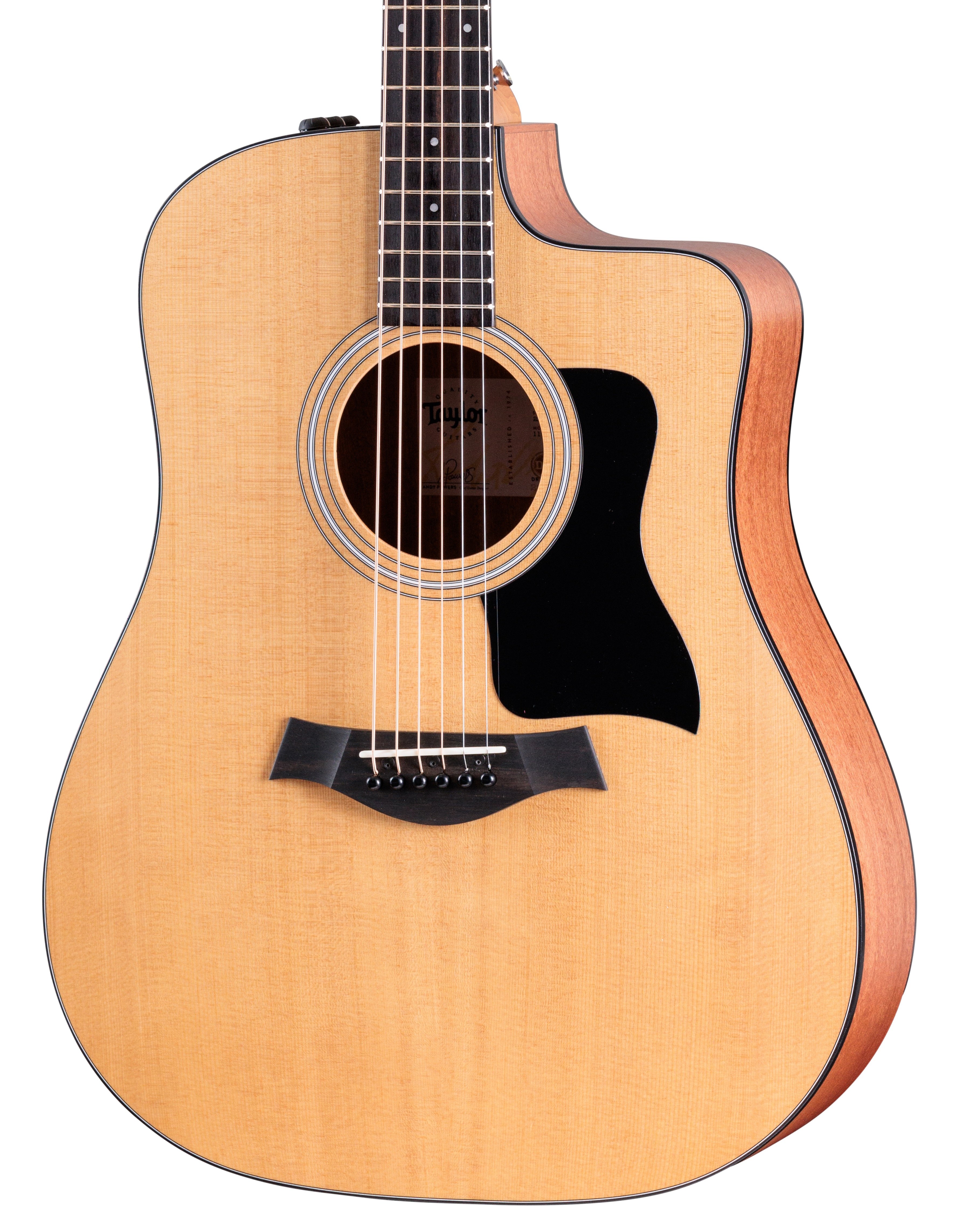 Taylor 110ce Dreadnought Acoustic Guitar Natural Sapele